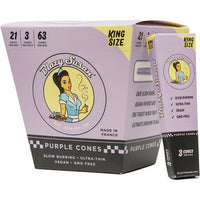 21 Ct. 3pk. Blazy Susan Purple Cones King Size