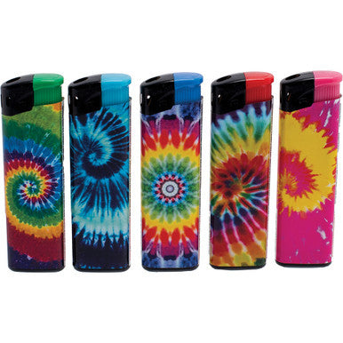 Tie Dye Electronic Lighters
