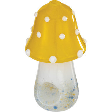 Polka Dot Mushroom Hand Pipe