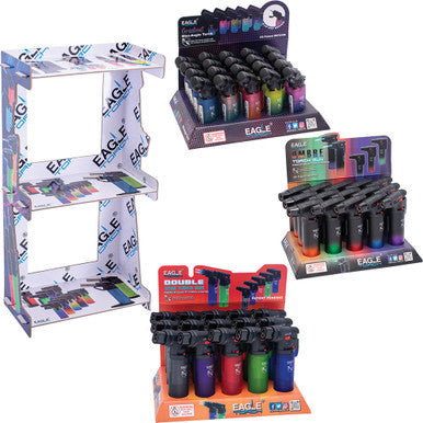 45Ct Mix Torch Lighters (L941MB, L973, L941D)