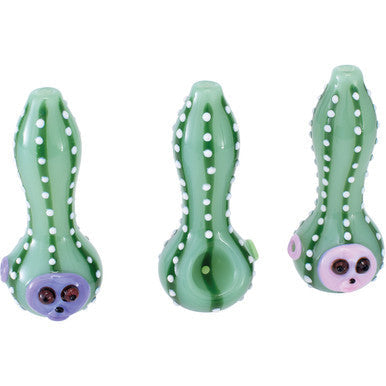 4" Cactus Panda Hand Pipe (Colors Vary)