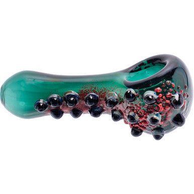 Tiny Eyeballs Glass Hand Pipe