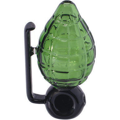 4.3in Green Gernade Hand Pipe