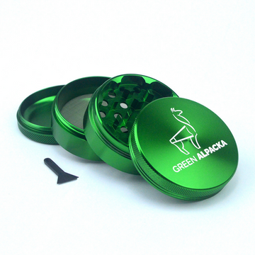 Custom Branded 4-Piece 75mm Aluminum Grinder - Durable, Personalized Herb Grinder | CannaDevices