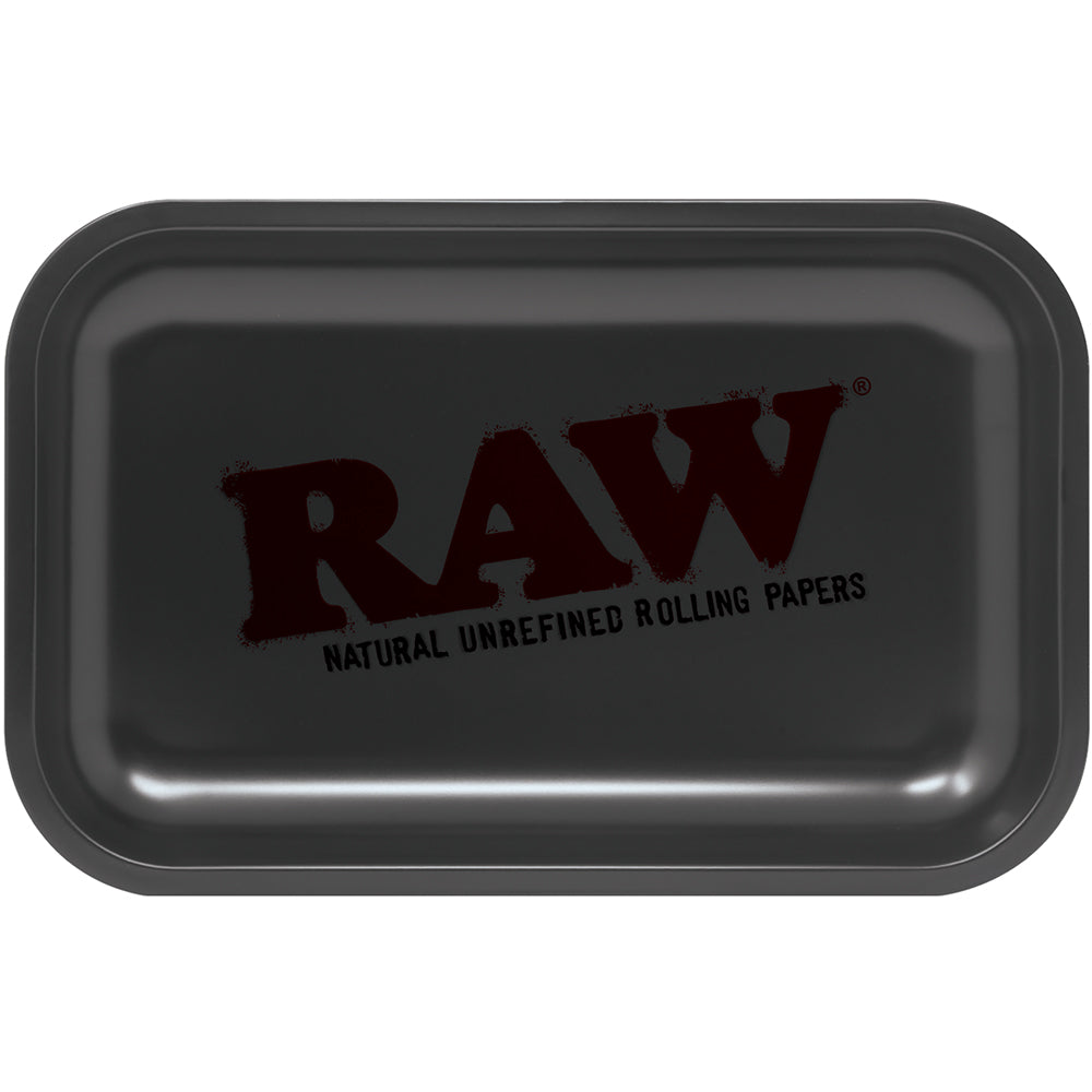 Small Raw Rolling Metal Tray Murder'd