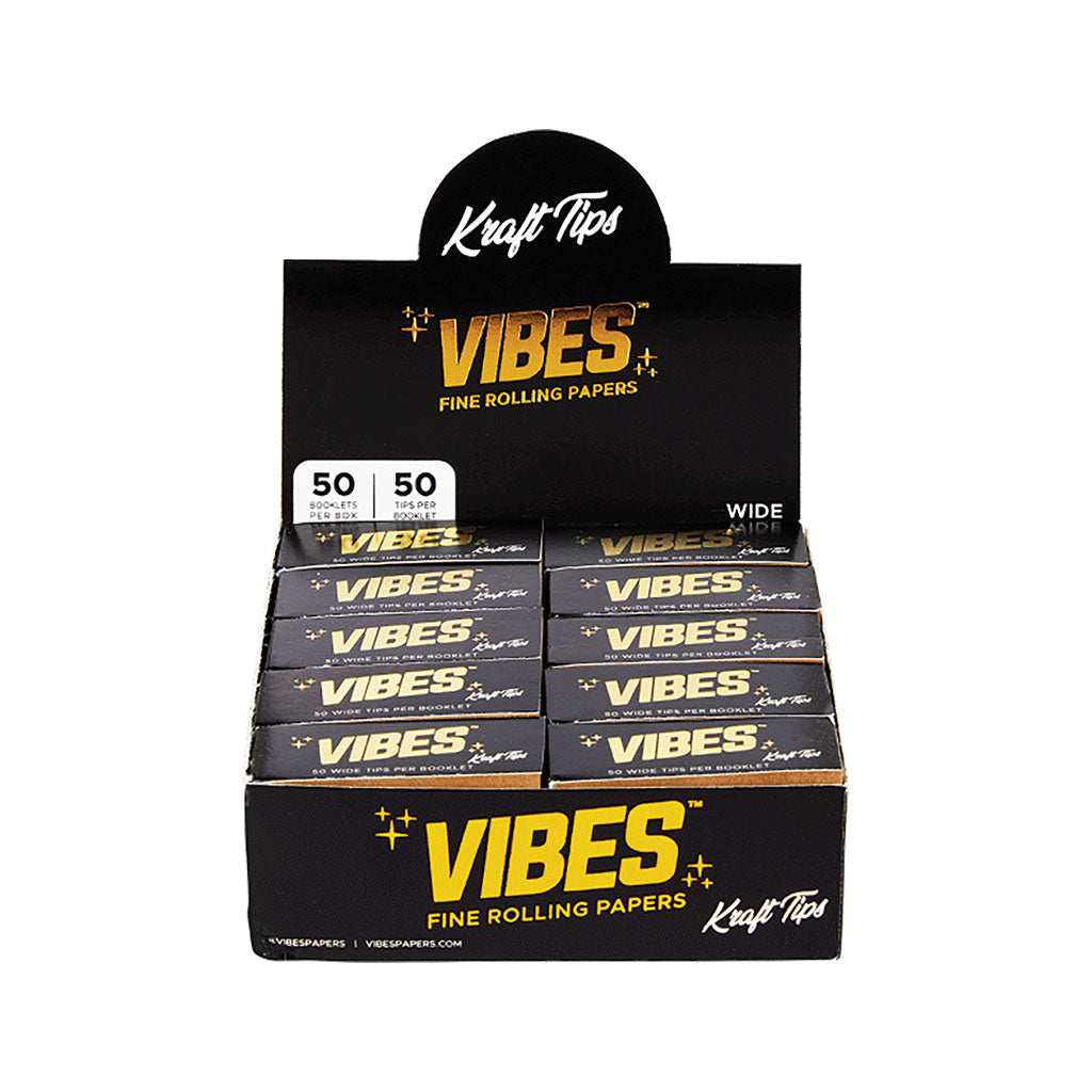 50ct Vibes Tips Unbleached