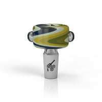 BASIN ZIG ZAG STIPPED FLOWER BOWL - CannaDevices