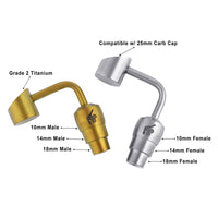 TITANIUM 2-IN-1 BANGER DAB NAIL - CannaDevices