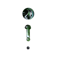 Glass Mushroom Pillar Terp Set - CannaDevices