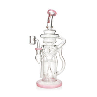 HITTN CYCLONE RECYCLER DAB RIG WITH PYRAMID PERC
