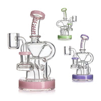 HITTN DRUM & CONE CHAMBER RECYCLER RIG