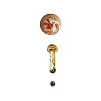 Glass Mushroom Pillar Terp Set - CannaDevices