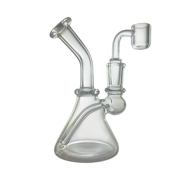 Bell Rig 14mm Female - Clear, Compact Glass Water Pipe | CannaDevices