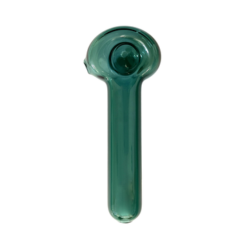 Hand Pipe - Turquoise - Elegant Glass Smoking Pipe with Vibrant Color | CannaDevices
