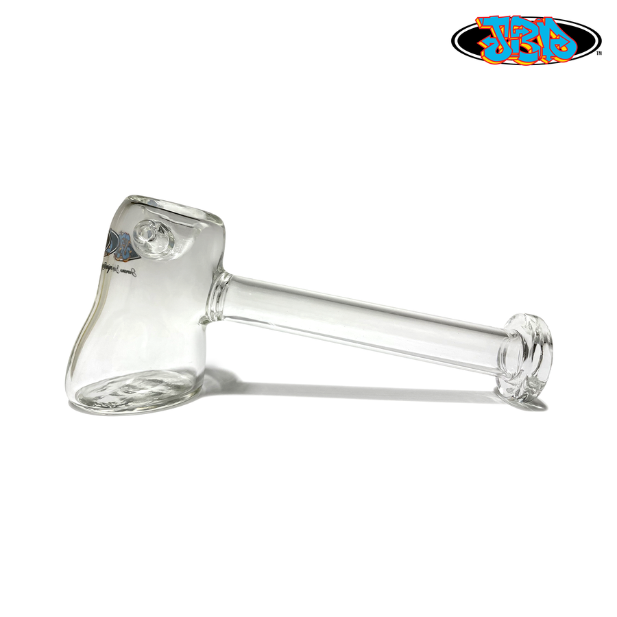 Clear Boy Hammer Pipe by Jerome Baker Designs (JBD)| CannaDevices