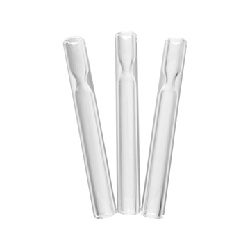 9.5mm Hitter Box Hitters - Slender Clear Glass Pipes for Smooth, Paperless Smoking | CannaDevices