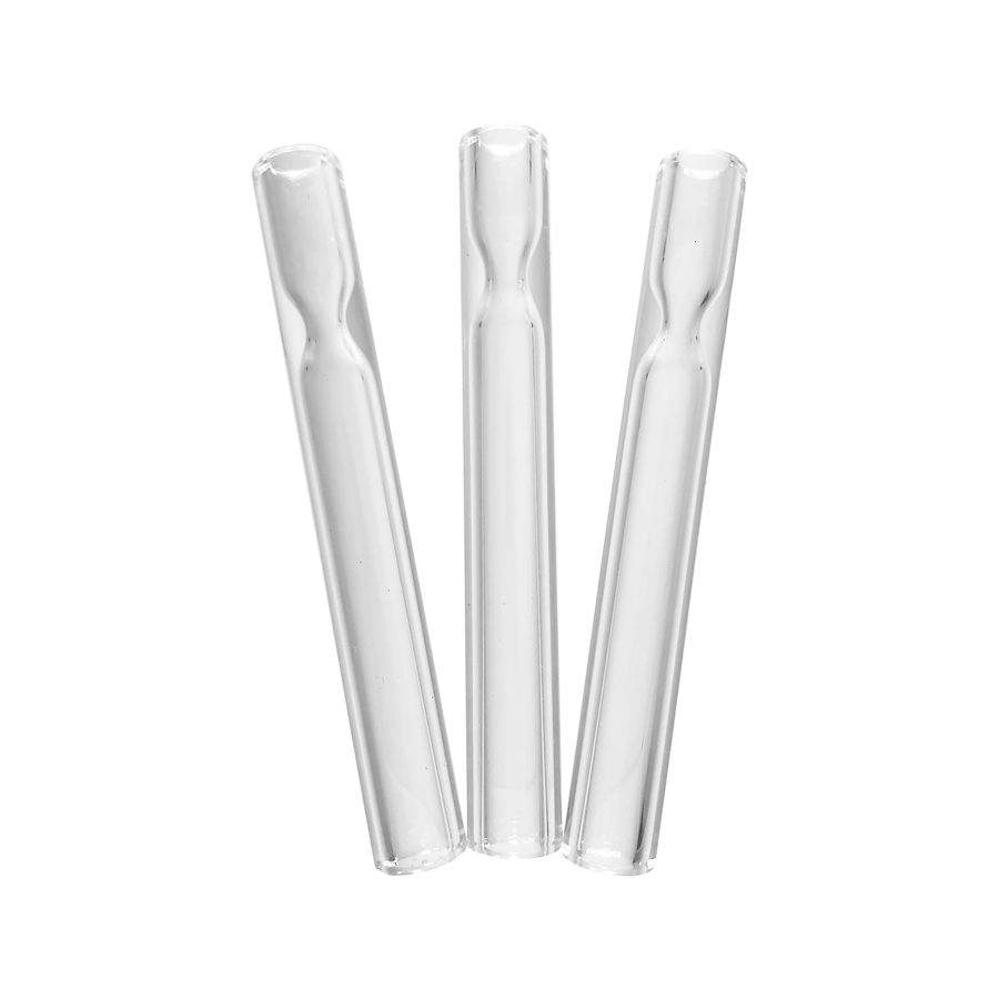 9.5mm Hitter Box Hitters - Slender Clear Glass Pipes for Smooth, Paperless Smoking | CannaDevices
