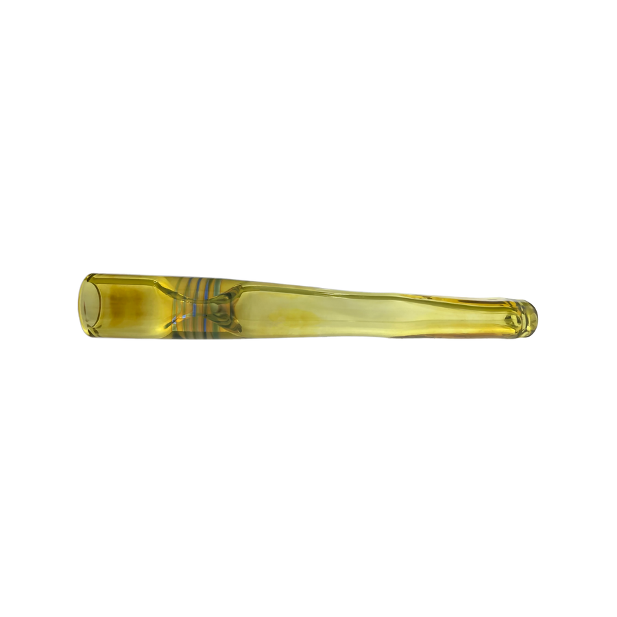 Mini Fume Chillum - Compact, Color-Changing Glass Pipe | CannaDevices