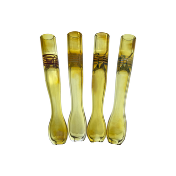 Mini Fume Chillum - Compact, Color-Changing Glass Pipe | CannaDevices