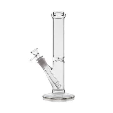 9-Inch Pedestal Tube Water Pipe with Ice Catcher and Removable Downstem | CannaDevices