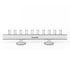 10 PIECE HORIZONTAL BANGER HOLDER