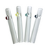 12mm Hitter with Dot - Slender Glass Pipe with Anti-Roll Marble | CannaDevices