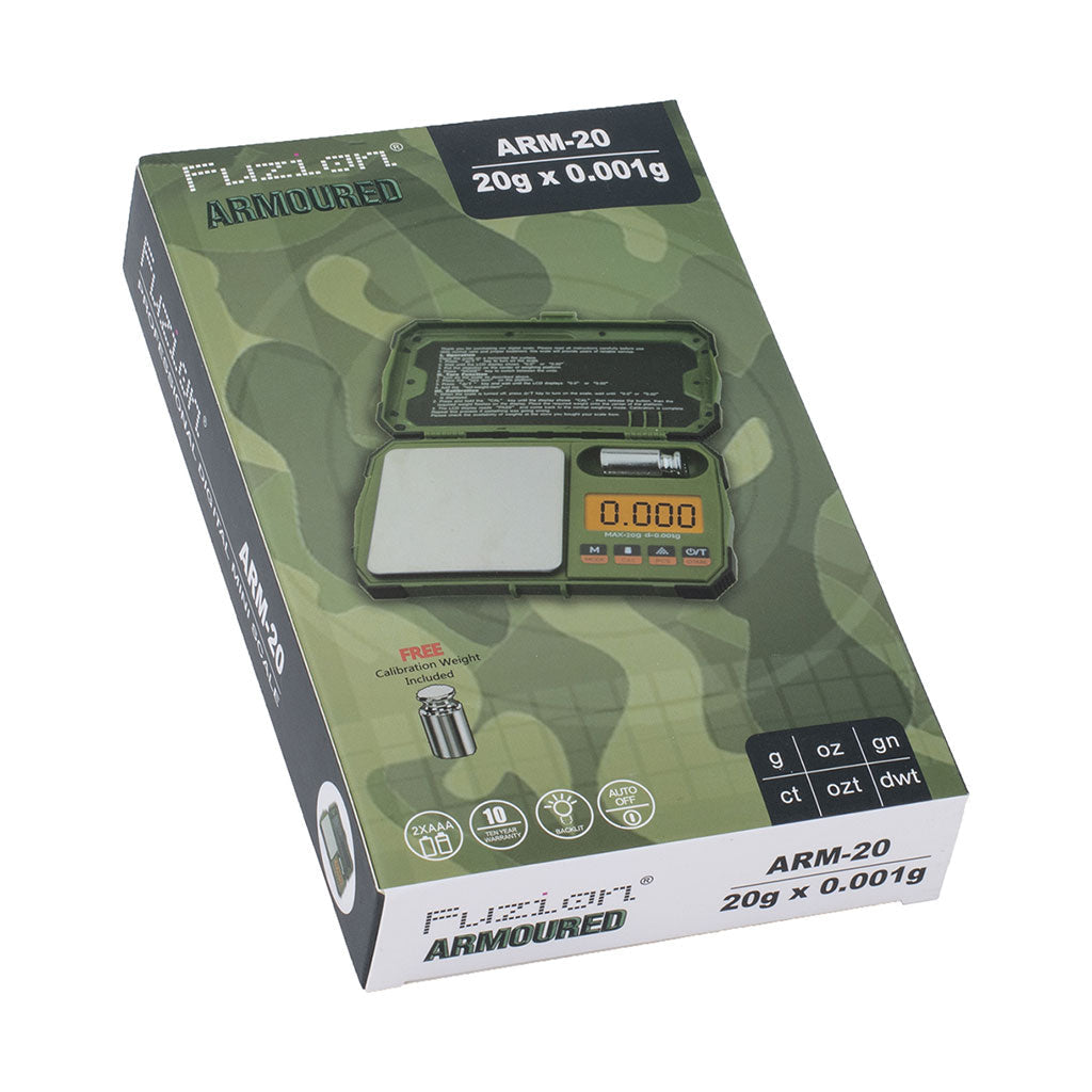 Fuzion Armoured Digital Scale 20g x .001g