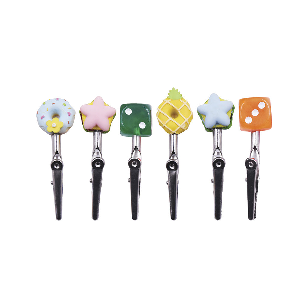 90ct Clip Buddies Roach Clip - Assorted Designs