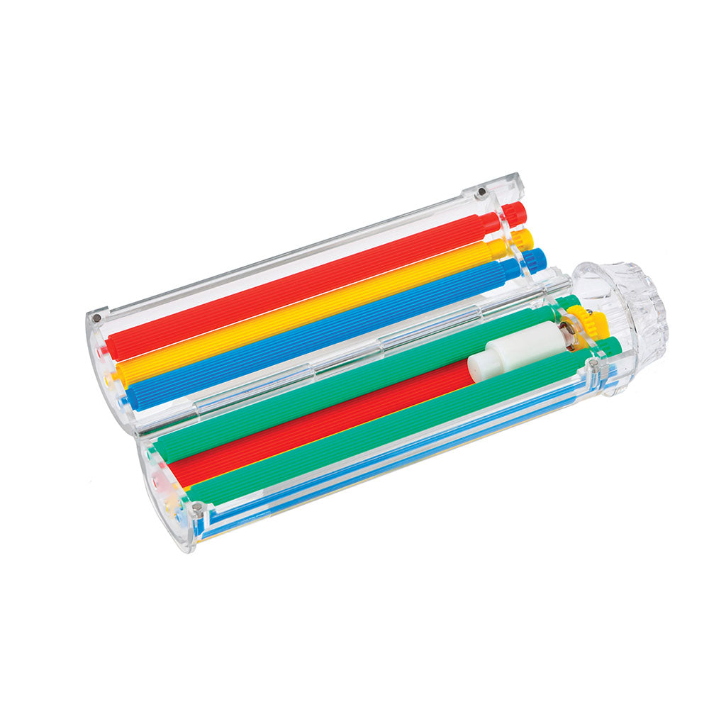 6ct Conciunnum Plastic Rolling Machine - Multi Color