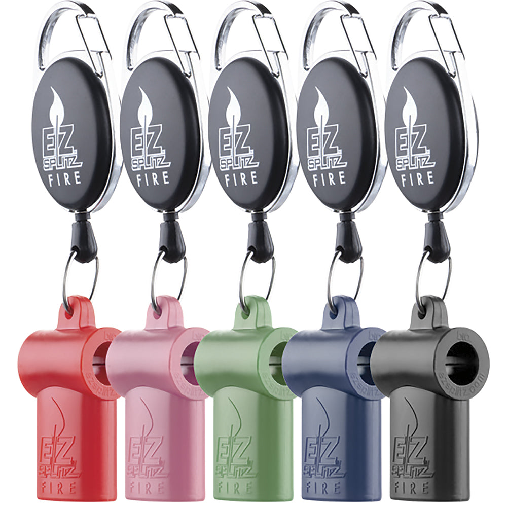 20ct. EZ Fire lighter leash with splitter  & Belt Clip
