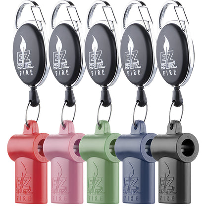 20ct. EZ Fire lighter leash with splitter  & Belt Clip