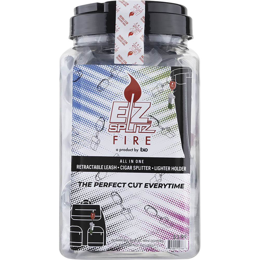 20ct. EZ Fire lighter leash with splitter  & Belt Clip