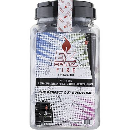 20ct. EZ Fire lighter leash with splitter  & Belt Clip
