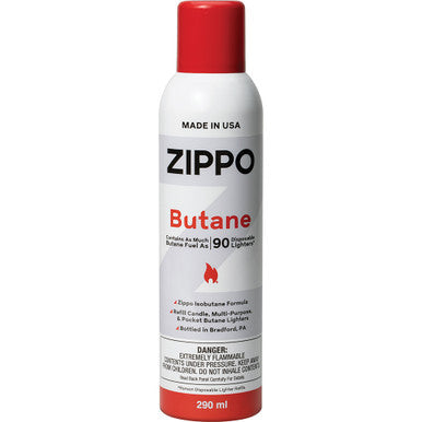 5.82oz. Zippo Butane Fuel 165gram 290ml (12 cnt)