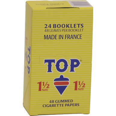 24 Ct. Top 1.5" Rolling Paper - CannaDevices