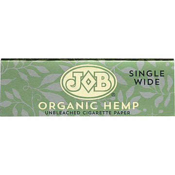 24 Ct. Single Wide Job Organic Hemp Paper