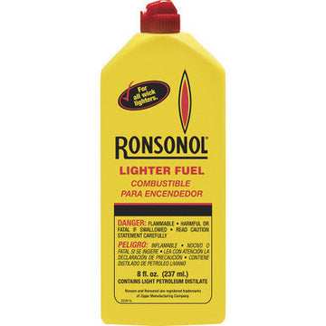 8oz. Ronsonol Lighter Fluid (24pc to case)