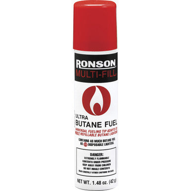 1.48oz. Ronson Butane Fuel 42gram 75ml (12 cnt)