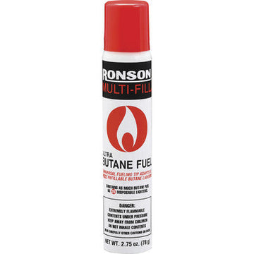 2.75oz. Ronson Butane Fuel 42gram 135ml (12 cnt)