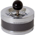Checker Carbon Push Down Spinning Ashtray