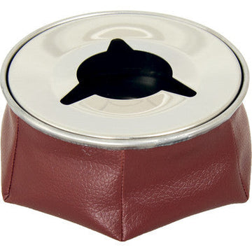 Bean Bag Ashtray (pu Leather) Brown Color