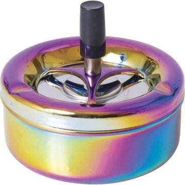 Rainbow Annodize Spinning Ashtray