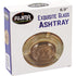 Round Amber Electroplated Glass Ashtray