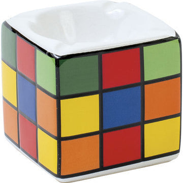 Magic Cube Ceramic Ashtray.