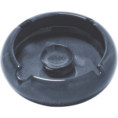 6.5in Reactive Finish Ceramic Ashtray - Blue