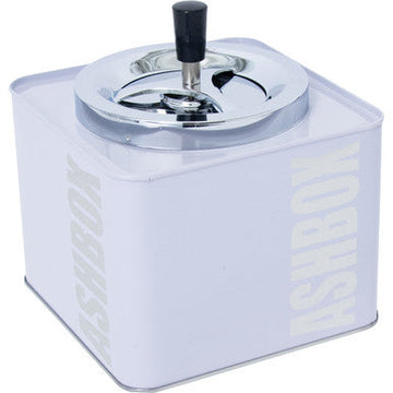 7in White Ashbox Spinning Ashtray