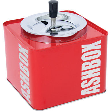 7in Red Ashbox Spinning Ashtray