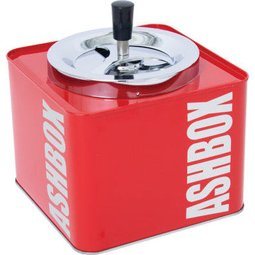 7in Red Ashbox Spinning Ashtray