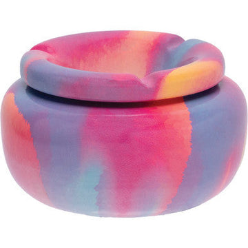5in Moroccan Ceramic Ashtray - Painted Pastel