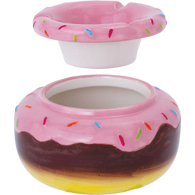 5in Moroccan Ceramic Ashtray - Pink Donut